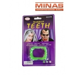 DIENTES DE DRACULA, PARA HALLOWEEN.