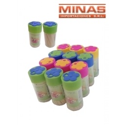 ESCARBADIENTES DE 150 PCS X 12 UNIDADES,$ 12 C/U.