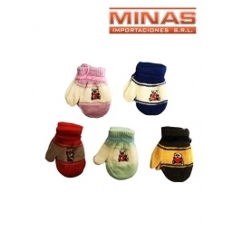 MITON PARA BEBE CON DISEO X 12 PARES, $ 30 C/U.