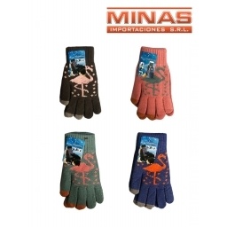 GUANTES PARA DAMA GRUESO X 12 PARES, $ 100 CU.