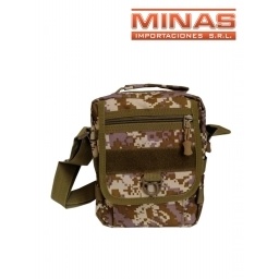 MORRAL MILITAR BUENA CALIDAD 25 X 20 CM