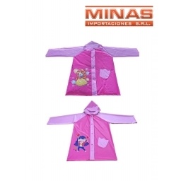 PILOT DE NIA ROSADO TALLE L, 2 DISEOS.