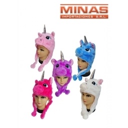 GORRO UNICORNIO 6 COLORES