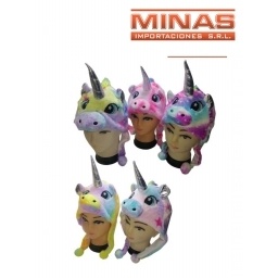 GORRO UNICORNIO COLORES SURTIDOS