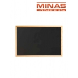 PIZARRON 40 CM X 50 CM + TIZAS Y BORRADOR.