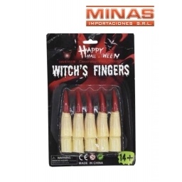 DEDOS DE BRUJA PARA HALLOWEEN.