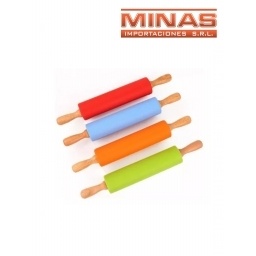 PALOTE DE SILICONA X 30 CM, DE COLORES.