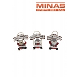 ADORNO DE NAVIDAD 18 CM