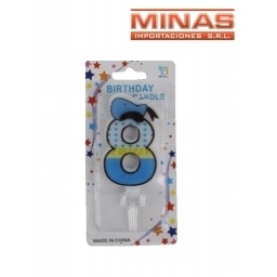 VELA EN FORMA DE NMERO OCHO