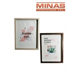 PORTARRETRATO 15 CM X 20 CM.