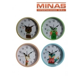 RELOJ DESPERTADOR 11 CM DE DIMETRO