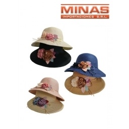 SOMBRERO PARA DAMA 6 COLORES