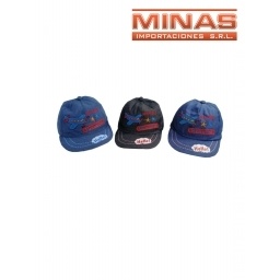 GORRO DE VISERA PARA NIO 4 COLORES