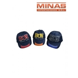 GORRO DE VISERA PARA NIO 4 COLORES