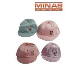 GORRO PARA BEBE 4 COLORES