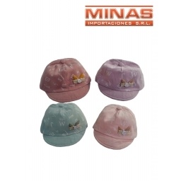GORRO PARA BEBE 4 COLORES