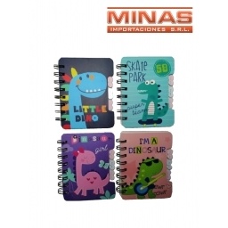 LIBRETA DINO 4 MODELOS
