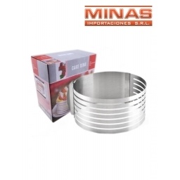 ARO CORTANTE EXTENSIBLE PARA CORTAR TORTA 6-8 PULGADAS