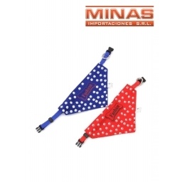 COLLAR CON BANDANA PARA PERRO TALLE S