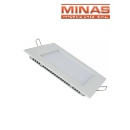 PLAFON 18W CUADRADO LUZ FRA LED 220MM