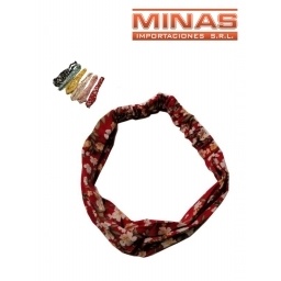 VINCHAS PARA PELO 6 COLORES 12 PCS $ 39,90