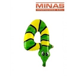 GLOBO EN FORMA DE NMEROS EN BOLSA INDIVIDUAL 16