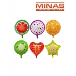 GLOBO EN FORMA DE FRUTAS 18