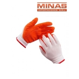 GUANTES DE TRABAJO 85 GRAMOS 12 PARES $50