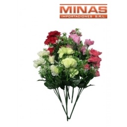 FLOR ARTIF. DE 5 RAMAS X 31 CM X 2 PCS.