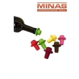 TAPA DE SILICONA PARA BOTELLA