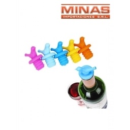 TAPA DE SILICONA PARA BOTELLA