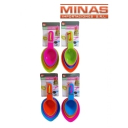 CUCHARA PARA MEDIR 4 PCS