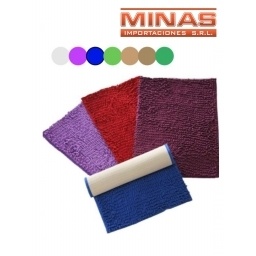 ALFOMBRA PARA BAO 60 X 40 CM VARIOS COLORES