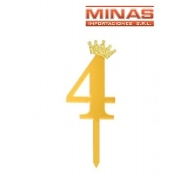 NUMERO PARA TORTA UNICO COLOR