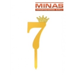 NUMERO PARA TORTA UNICO COLOR