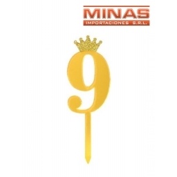 NUMERO PARA TORTA UNICO COLOR