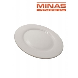 PLATO DE LOZA GRANDE X 12".