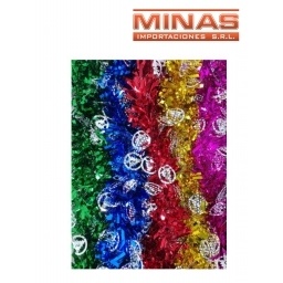 BOA X 2 M,CON PINITO, 6 COLORES.