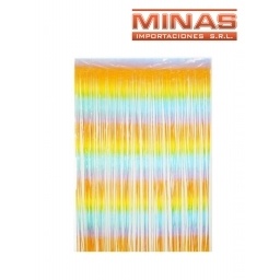 CORTINA PARA CUMPLEAOS NICO COLOR 100 CM X 200 CM