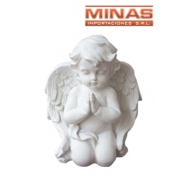 ANGEL NIO X 21 CM DE YESO PARA PINTAR.