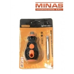 MINI DESTORNILLADOR DOS PUNTAS.
