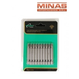 PUNTEROS  ATORNILLADORA PH2, X 10 PCS.