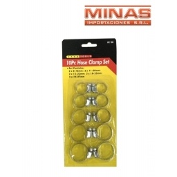 SET DE ABRAZADERAS 10 PCS