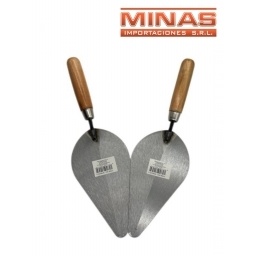 CUCHARA ALBAIL DE 8 PULGADAS.