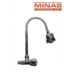 CANILLA DE METAL PARA COCINA, 500 GRAMOS.