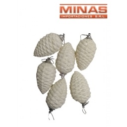 ADORNO DE NAVIDAD 6 PCS $8 CU