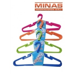 PERCHAS 40 CM 4 COLORES