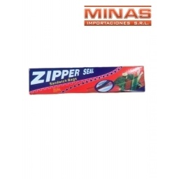 BOLSAS ZIPPER  28 CM X 28 CM X 15 PCS.