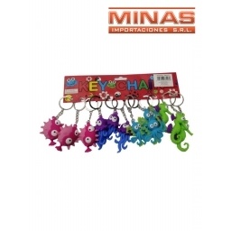LLAVEROS 5 CM 4 COLORES $30 12 PCS