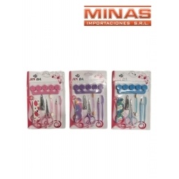 JUEGO DE MANICURA EN BLISTER